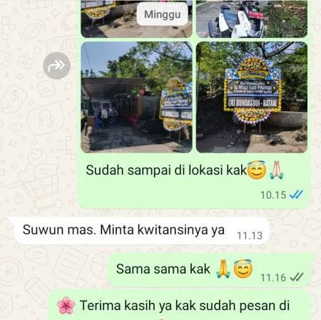 Pengiriman Papan Bunga Duka Rancabango Patokbeusi